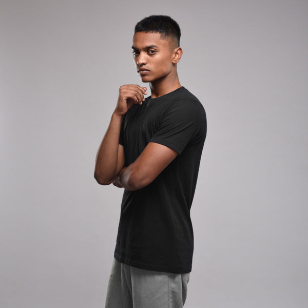 Classic Crew : Ivory Black