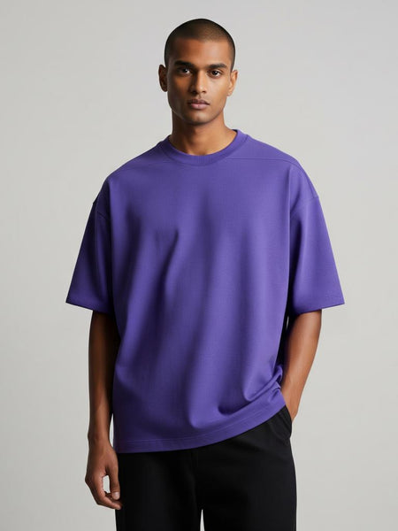 Oversized Crew : Purple