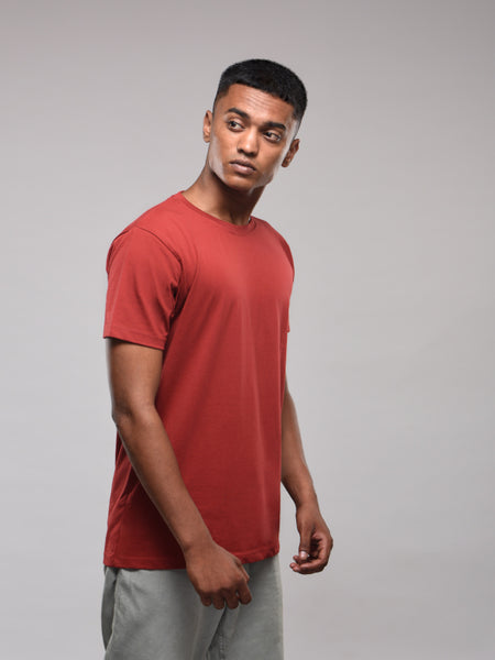 Classic Crew : Rust Red