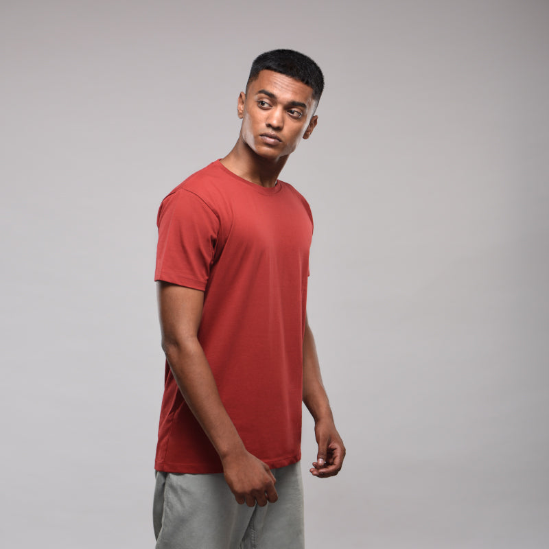 Classic Crew : Rust Red
