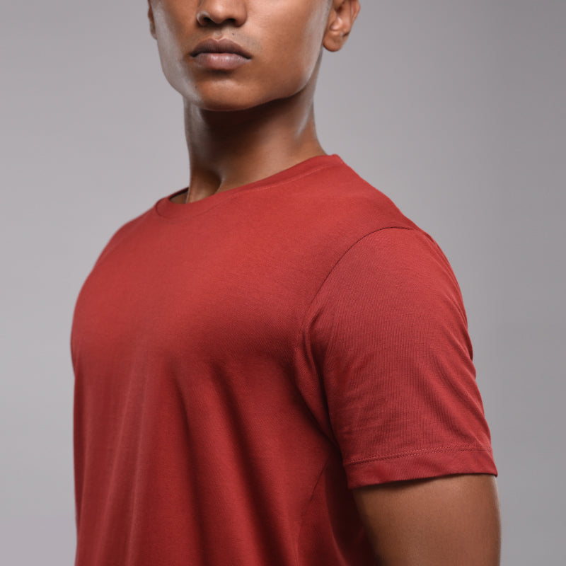 Classic Crew : Rust Red
